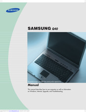 Samsung SENS Q40 User Manual