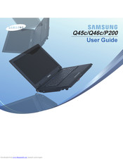 Samsung P200 User Manual