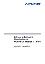 Olympus Master Plus Operating Instructions Manual