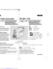 Samsung VP-D36 Series User Manual