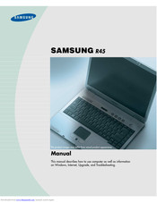 Samsung R45 User Manual