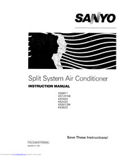 Sanyo KS0911 Instruction Manual