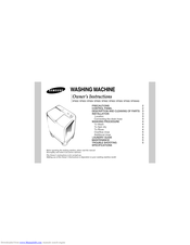 Samsung WT8203 User Manual