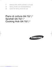 Samsung GN 752 Series Manual For Installation And Use