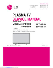 LG 50PT490B-SD Service Manual