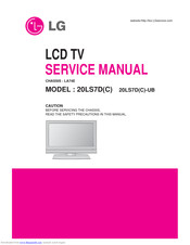LG 20LS7D-UB Service Manual