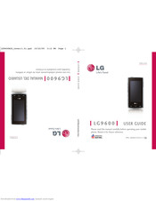 LG 9600 User Manual