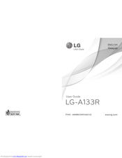 LG LG-A133R User Manual