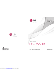 LG C660R User Manual