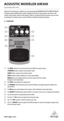 Behringer BASS LIMITER ENHANCER BLE400 Manual