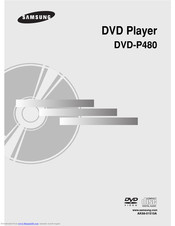 Samsung DVD-P480 User Manual