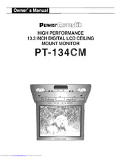 Power Acoustik PT-134CM Owner's Manual