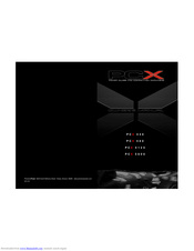Precision Power PCX 5800 Owner's Manual