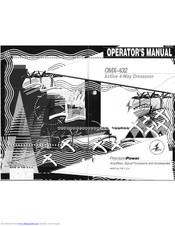 Precision Power OMX-432 Operator's Manual