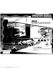 Precision Power PAR-225 Operator's Manual