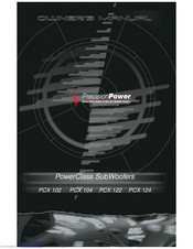Precision Power PCX 102 Owner's Manual