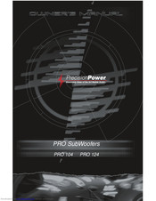 Precision Power PRO 124 Owner's Manual