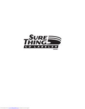 Primera SureThing 3 User Manual