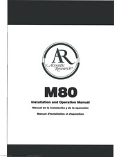 Acoustic Research M80 - M80 Portable Bluetooth Speaker System Installation And Operation Manual