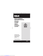RCA WHP151 Owner's Manual