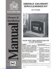 Waterford E61 Owners & Installation Manual