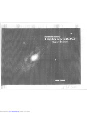 RICCAR Galaxy 300 Instruction Manual