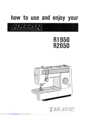 RICCAR R2050 Owner's Manual