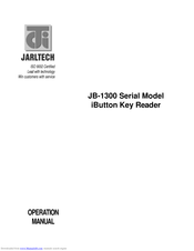 JARLTECH JB-1300 Operation Manual