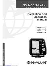 Navman FISH 450 Tricolor Installation And Operation Manual