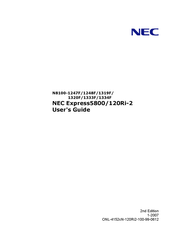 NEC Express5800/120Ri-2 User Manual