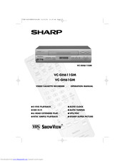 Sharp VG-GH611GM Operation Manual