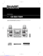Sharp CP-BA1700H Operation Manual