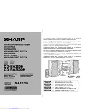 Sharp CP-BA2600H Operation Manual