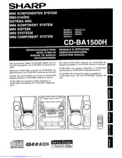 Sharp CD-BA1500H Operation Manual