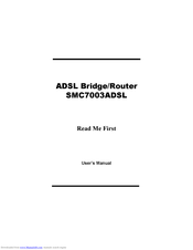 SMC Networks EZ Connect SMC7003ADSL User Manual