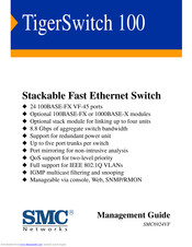 SMC Networks TigerSwitch 100 SMC6924VF Management Manual