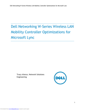 Dell Networking W-Series Manual
