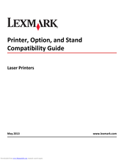 Lexmark Optra T642n Manual