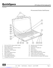 HP FM972UT#ABA - 4310ST6670 13.3 320/4GB Pc Specification