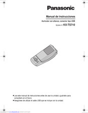 Panasonic KXTS710 - USB SPEAKER HANDSET Manual De Instrucciones