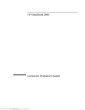 HP OmniBook 3000 - Notebook PC Manual