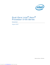 Intel Dual-Core Xeon 5100 Series Datasheet