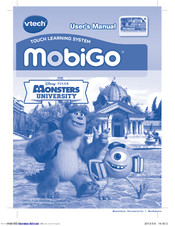 Vtech MobiGo Software - Monsters University User Manual
