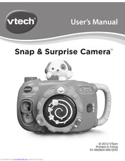 Vtech Snap & Surprise Camera User Manual