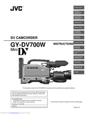 JVC GY-DV700W Instruction Manual