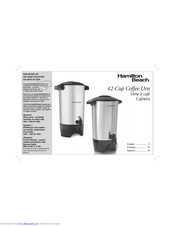 Hamilton beach c40515 Manuals | ManualsLib
