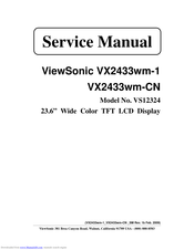 ViewSonic VX1933W Service Manual