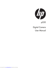 HP p550 User Manual