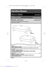 Hamilton Beach 38530R Use And Care Manual