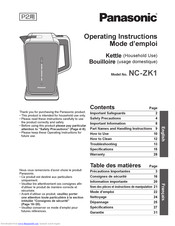 Panasonic NCZK1 Operating Instructions Manual